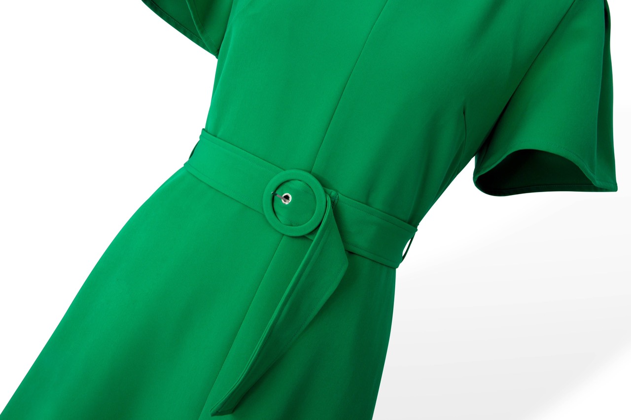 Đầm Jcrew Tay Nhấn Kèm Belt