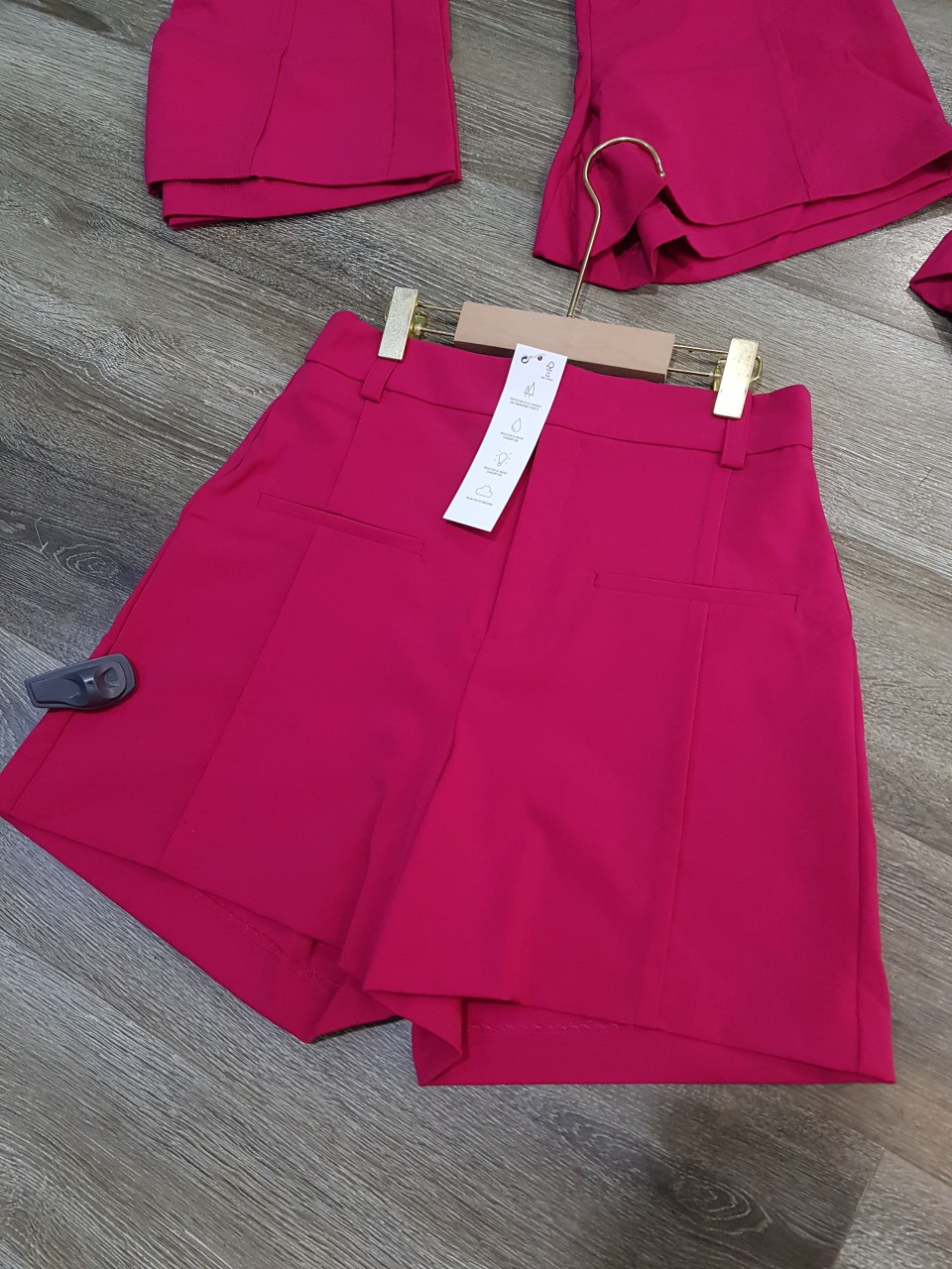 NEWTAG Váy ZARA cúp ngực ren hồng
