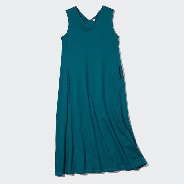 Đầm Sát Nách Dáng Dài Uniqlo