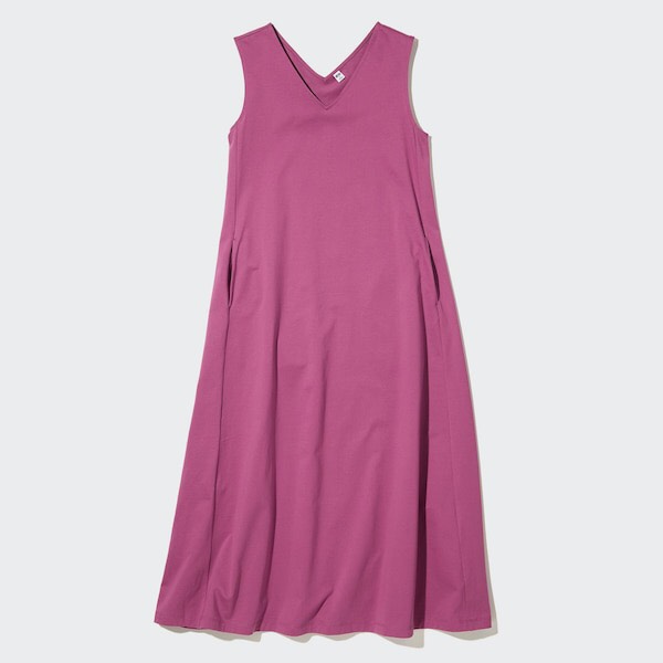 Đầm Sát Nách Dáng Dài Uniqlo