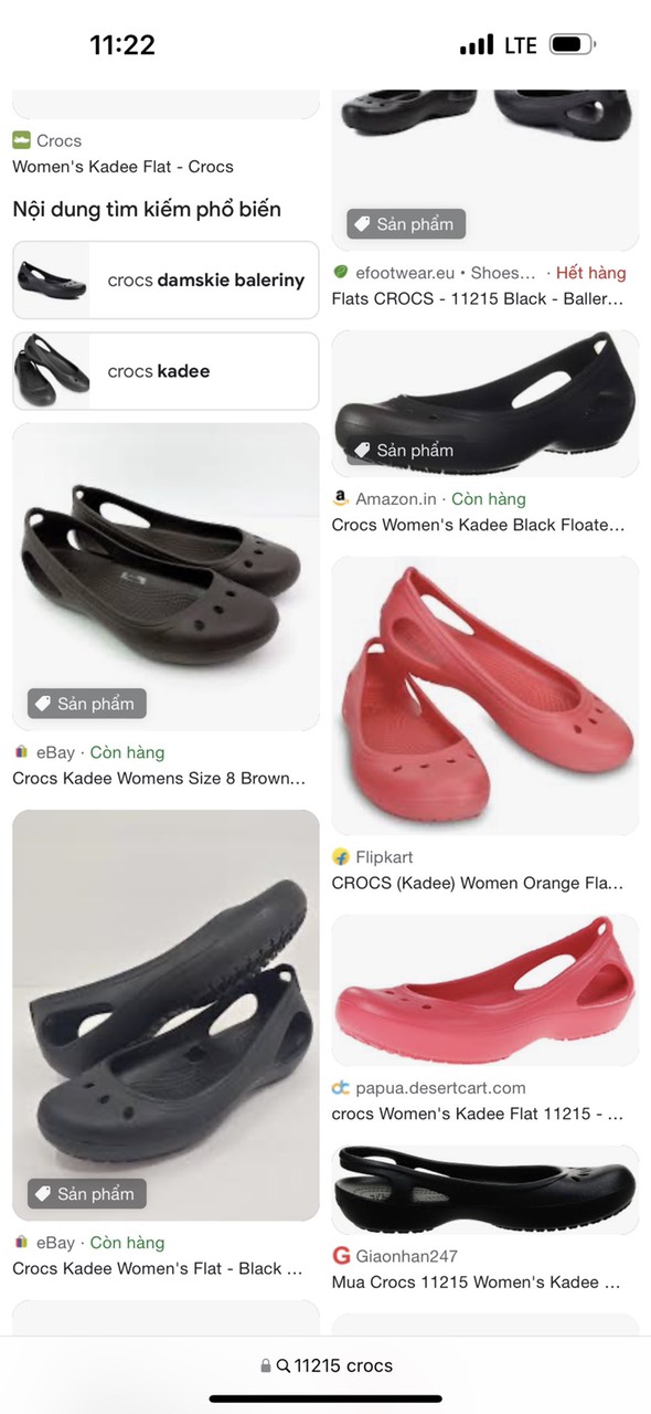 Giày Crocs Sienna & Kadee