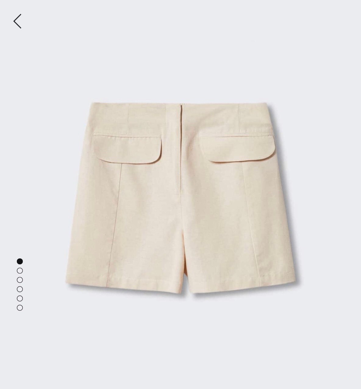 Quần Short Line Lưng Chun Mango
