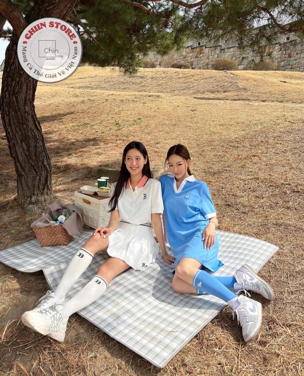 Đầm Polo Viền Cổ MLB