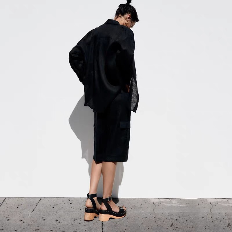 Quần Cargo Linen Zara