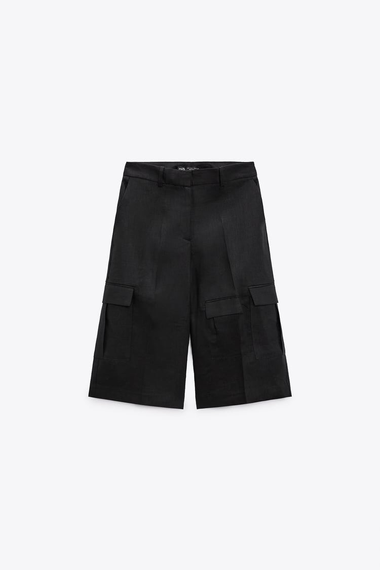 Quần Cargo Linen Zara