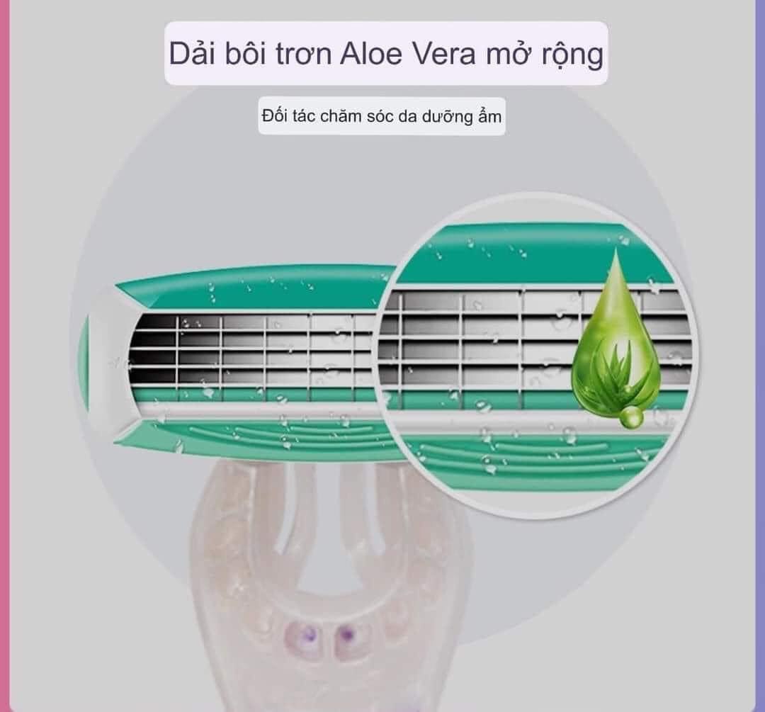 Sét Dao Cạo 4 Lưỡi Schick Quattro-4