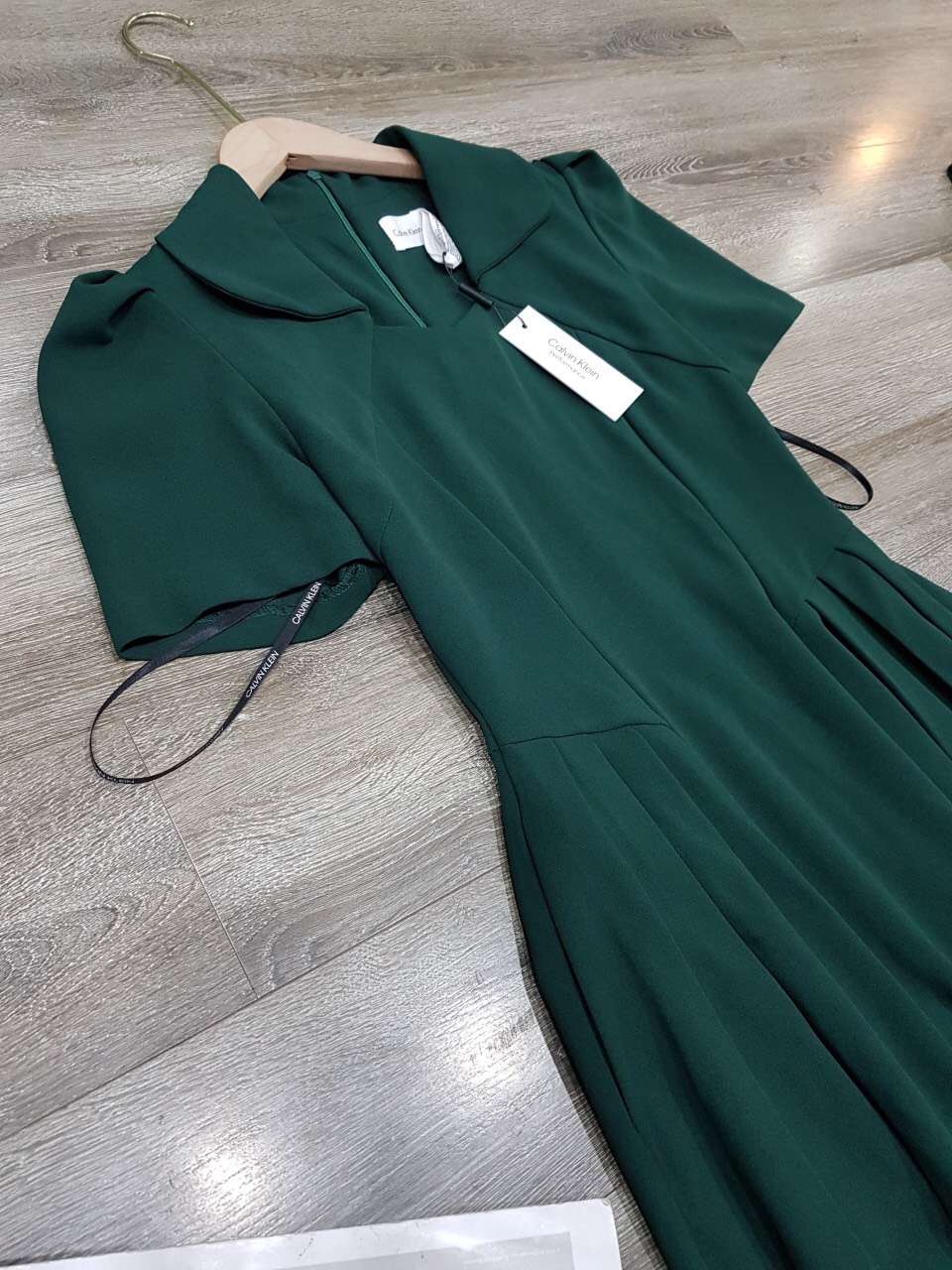 Đầm CK Xanh Lá Đậm