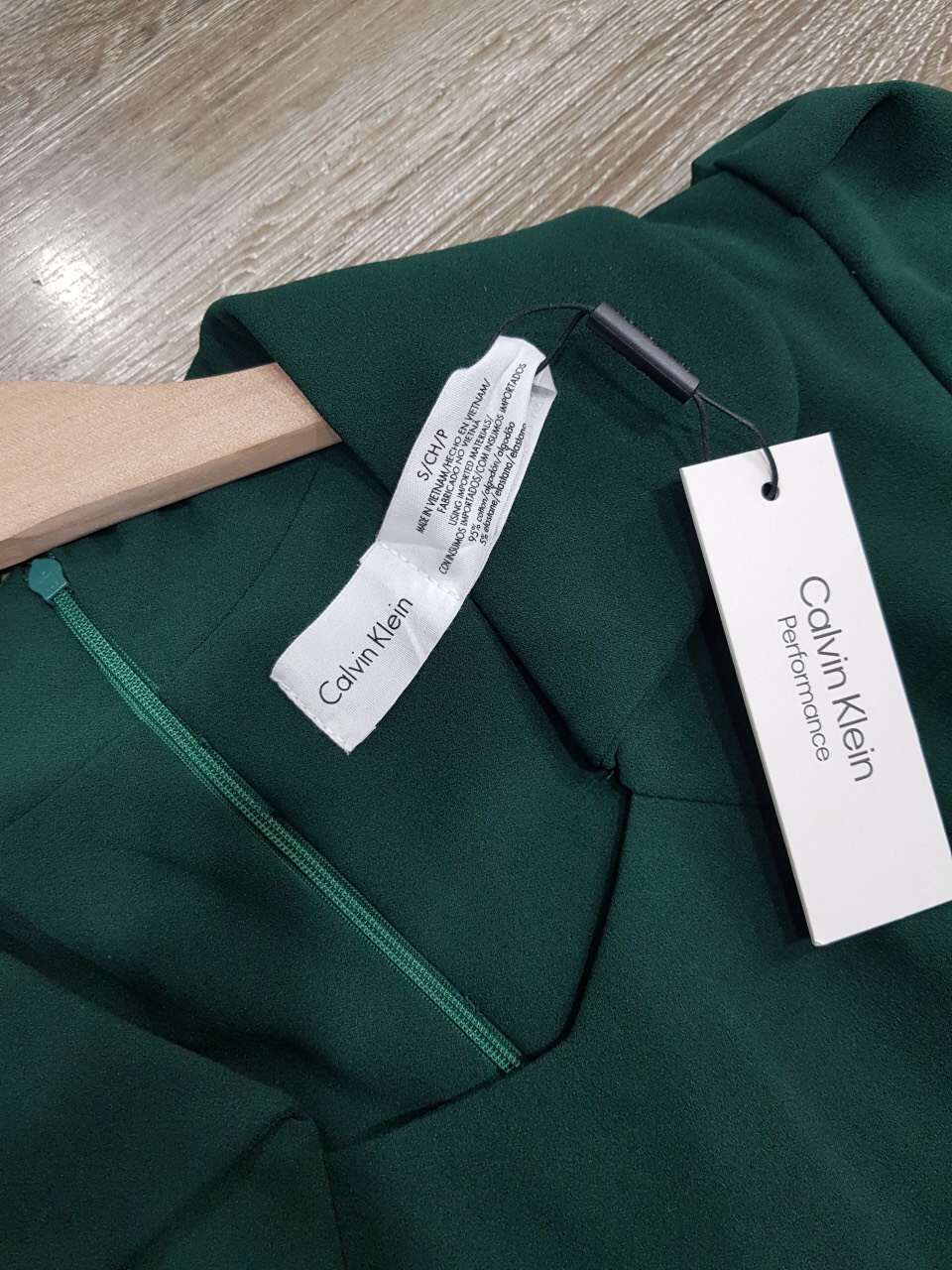 Đầm CK Xanh Lá Đậm