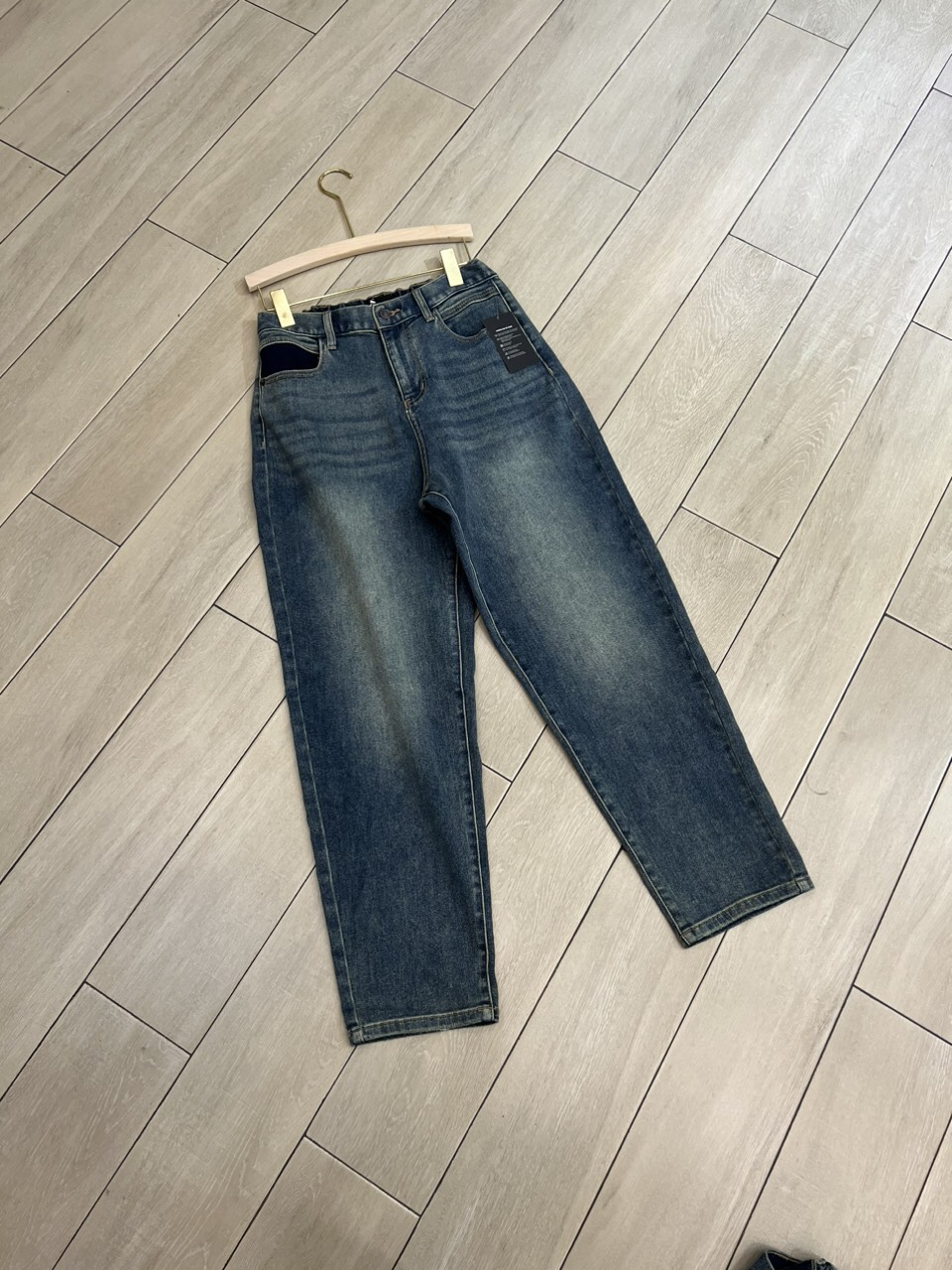 Quần Jean Baggy Lưng Thun Astyle & Co