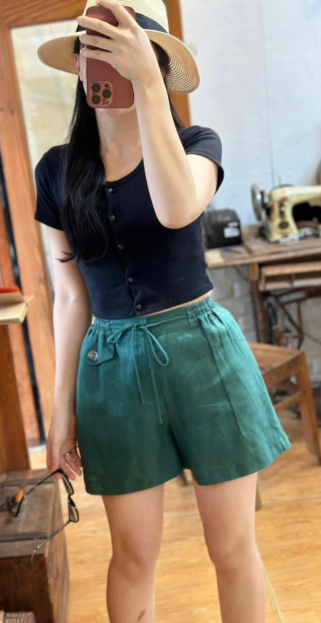 Quần Short Linen Zane