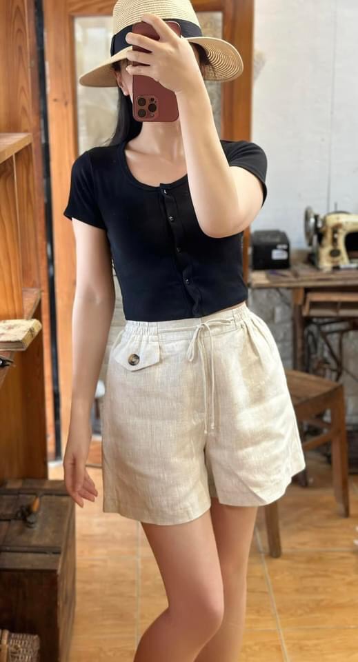 Quần Short Linen Zane
