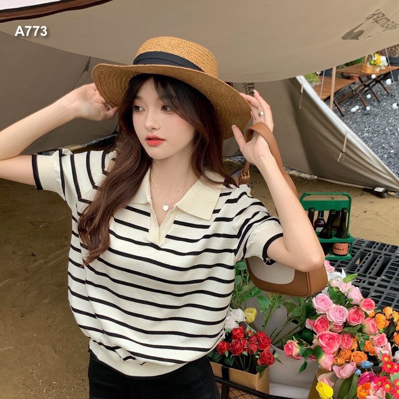 Áo Dệt Kim Ngắn Tay Fredy