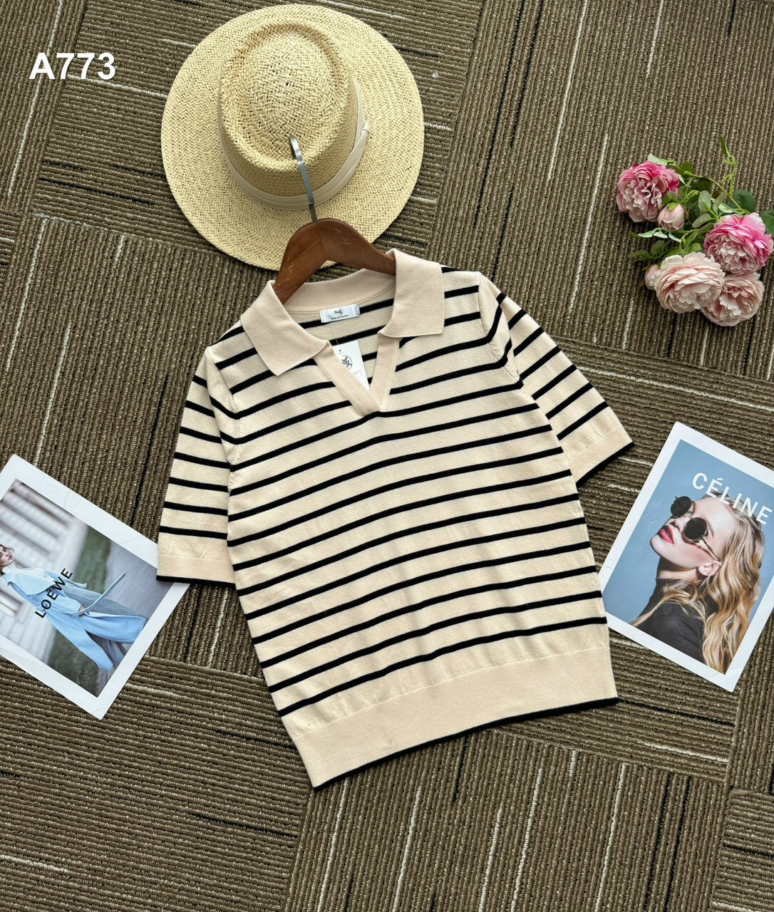 Áo Dệt Kim Ngắn Tay Fredy