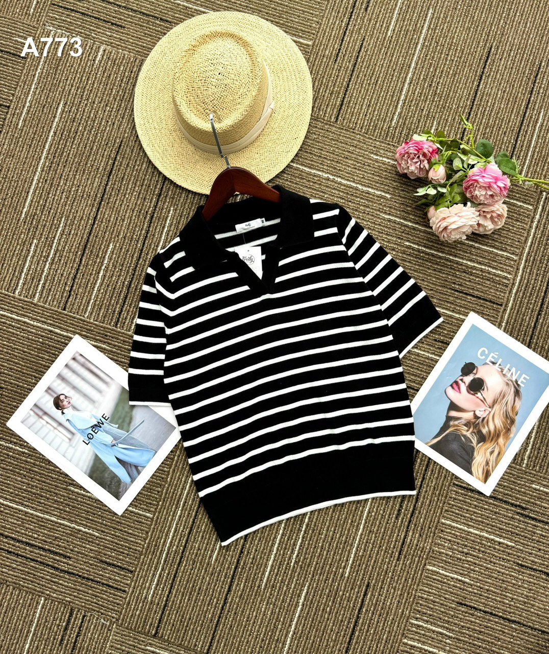 Áo Dệt Kim Ngắn Tay Fredy