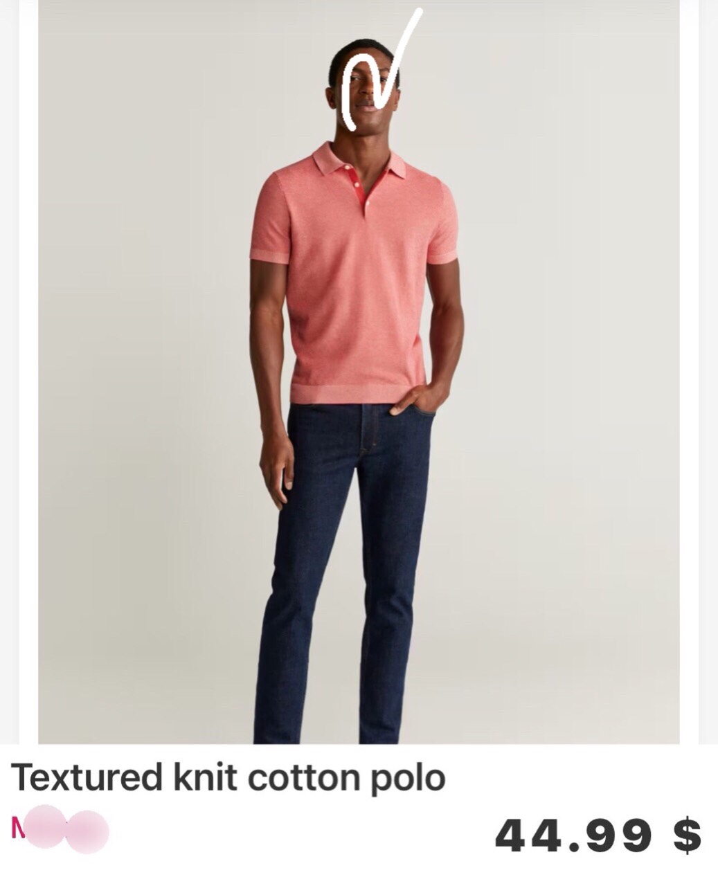 Áo thun dệt polo Nam MNG