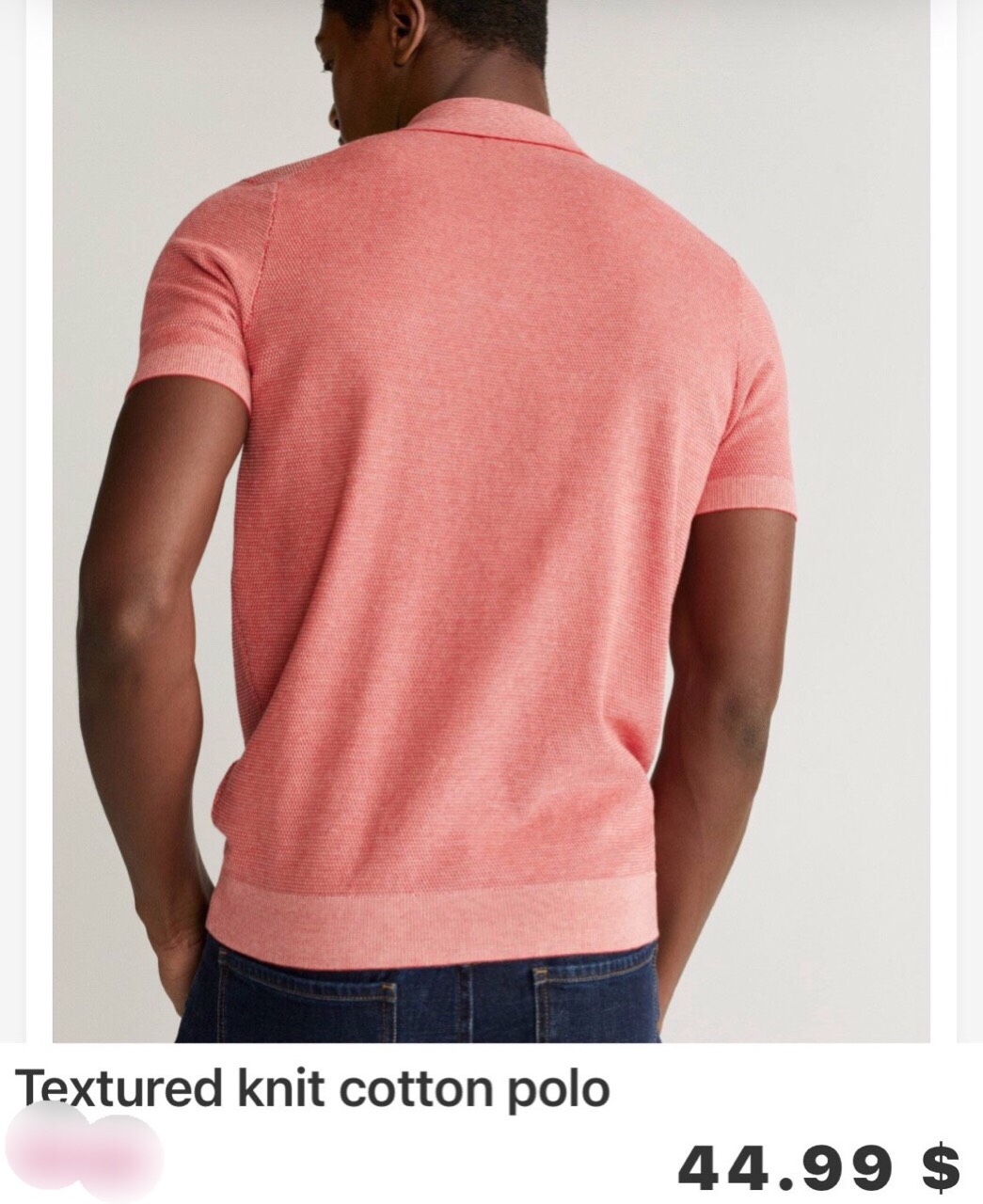 Áo thun dệt polo Nam MNG