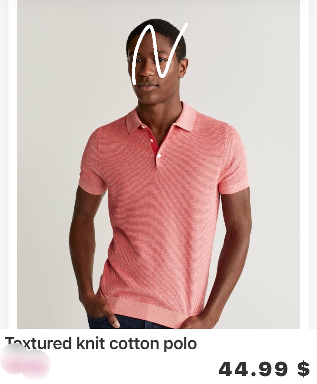 Áo thun dệt polo Nam MNG