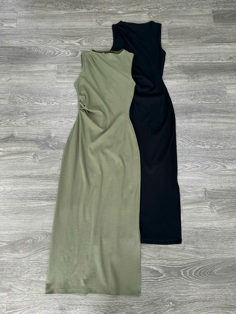 Đầm Thun Gân Midi ZR