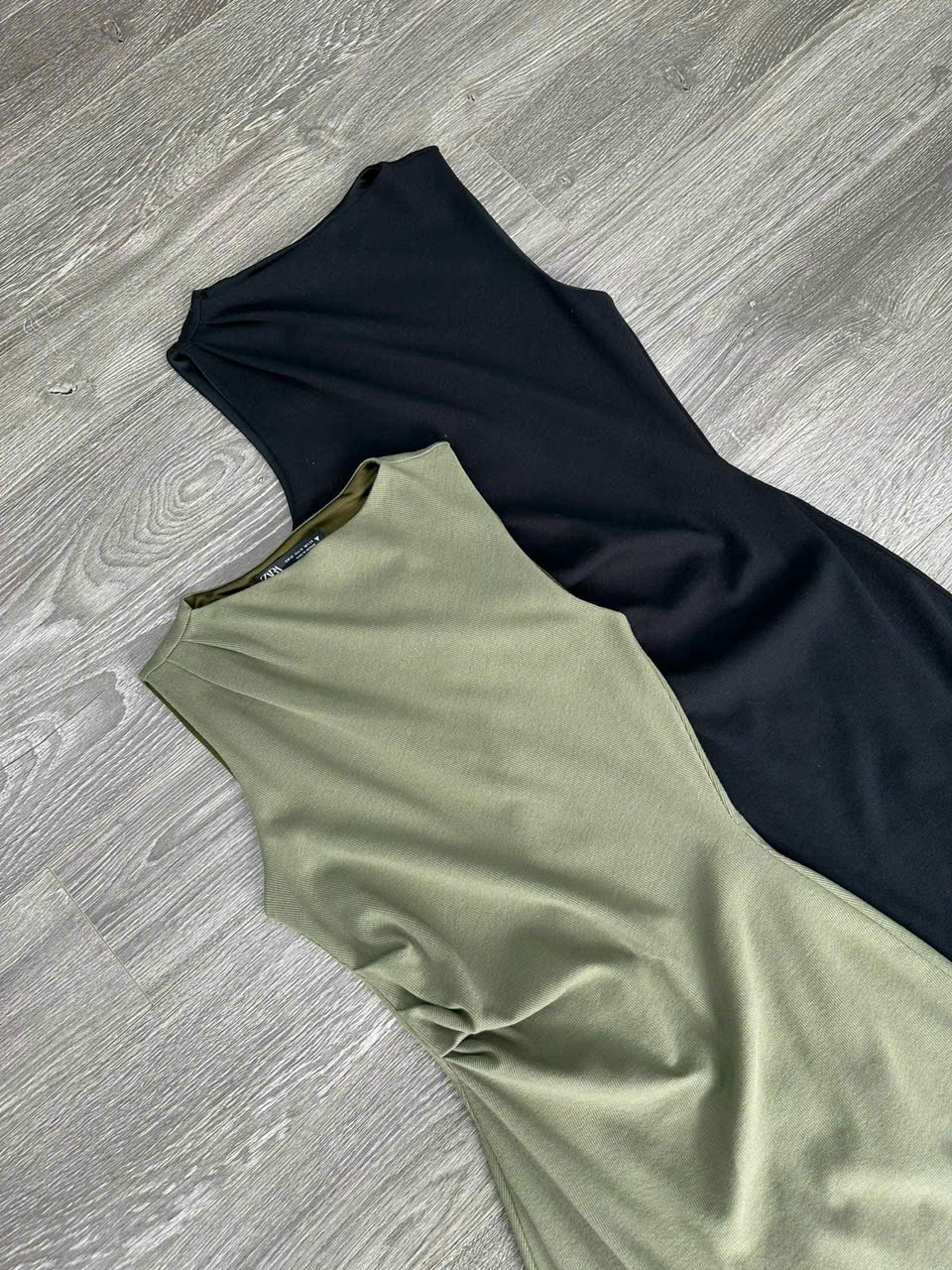 Đầm Thun Gân Midi ZR
