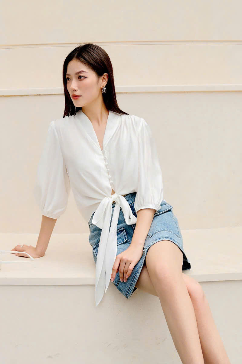 Chân Váy Jean Topshop