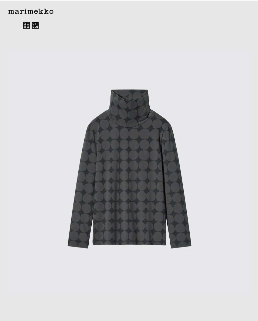 Áo Thun Cổ Lọ Marimekko Uniqlo