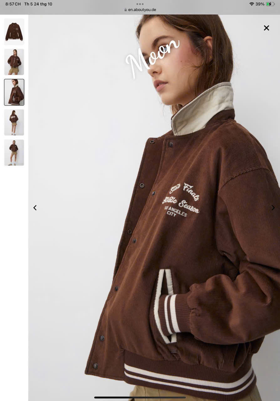 Áo Khoác Bomber Pull&Bear