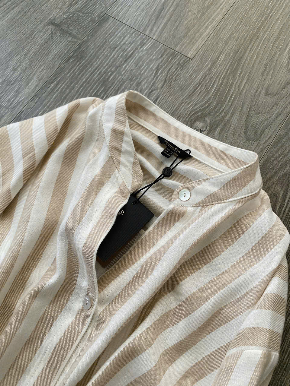 Áo Sơ Mi Xoắn Gấu Massimo Duti