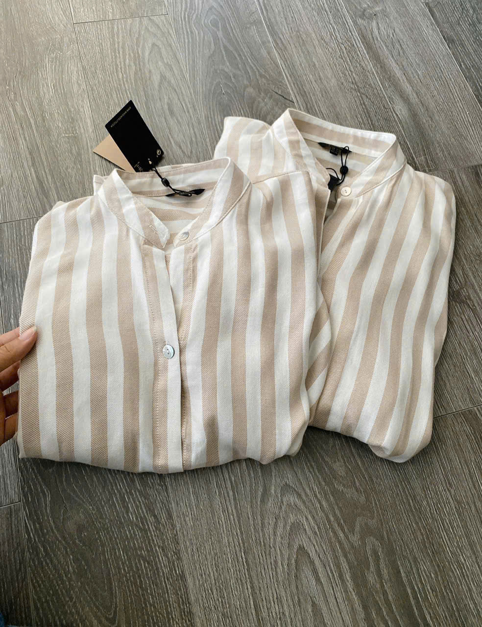 Áo Sơ Mi Xoắn Gấu Massimo Duti