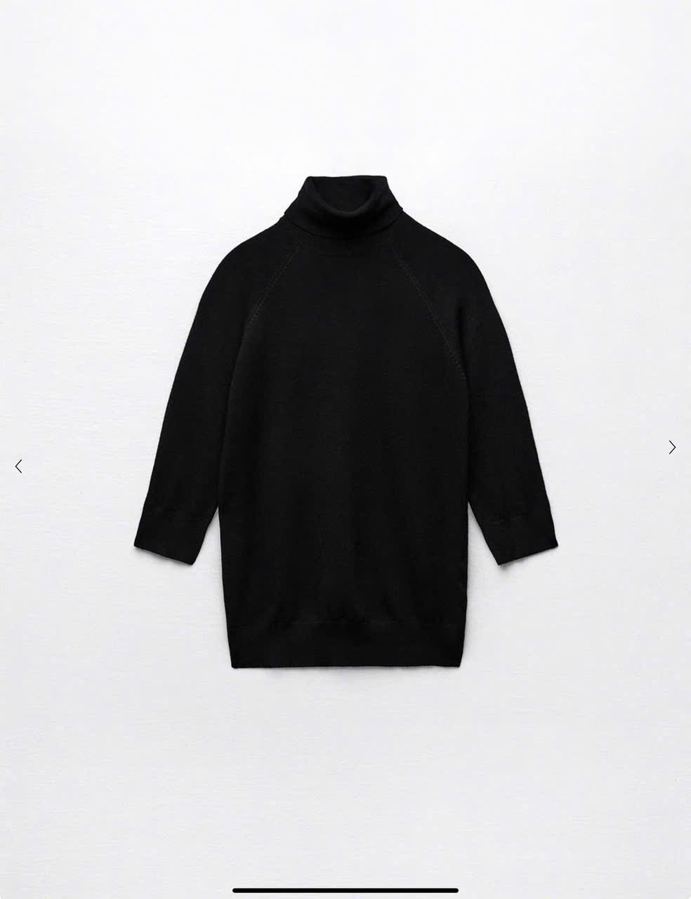Áo Len Cổ Lọ Tay Lỡ Zara