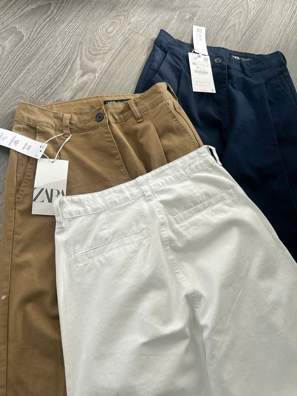 Quần Kaki 3 Màu Zara