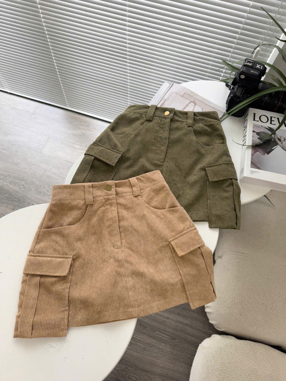 Short Nhung Giả Váy Mixxo