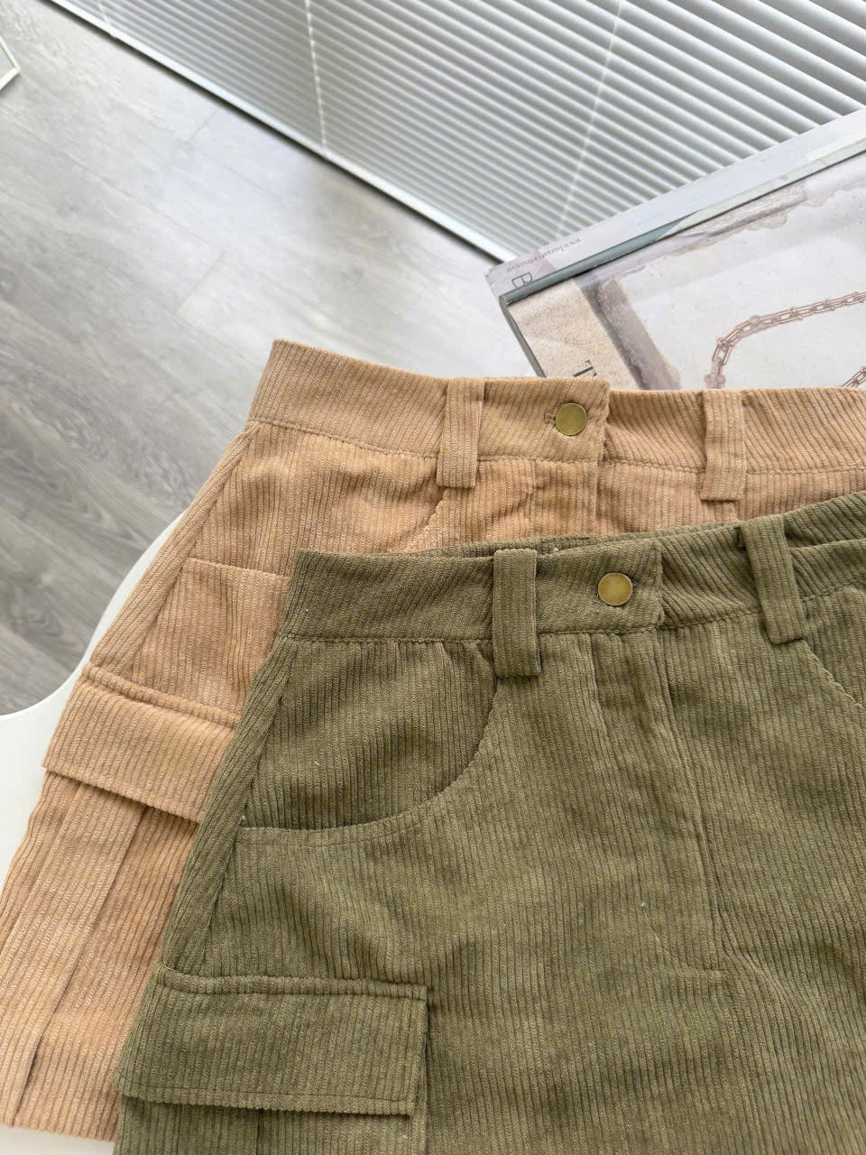 Short Nhung Giả Váy Mixxo