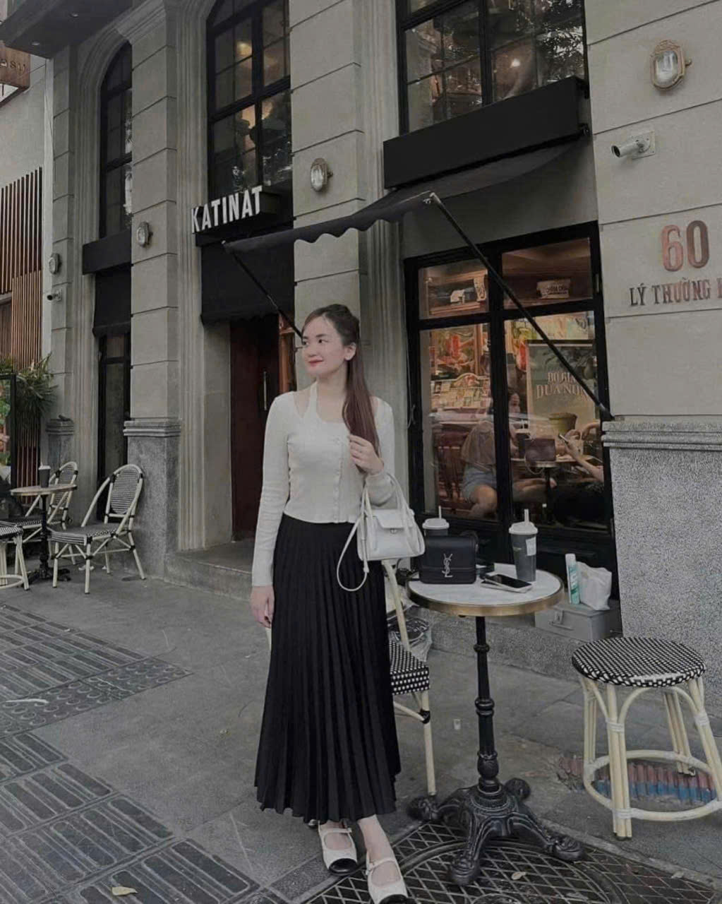 Chân Váy Dập Ly Zara
