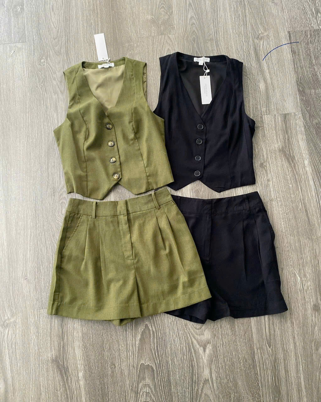 Sét Linen 2 Màu John Lewis