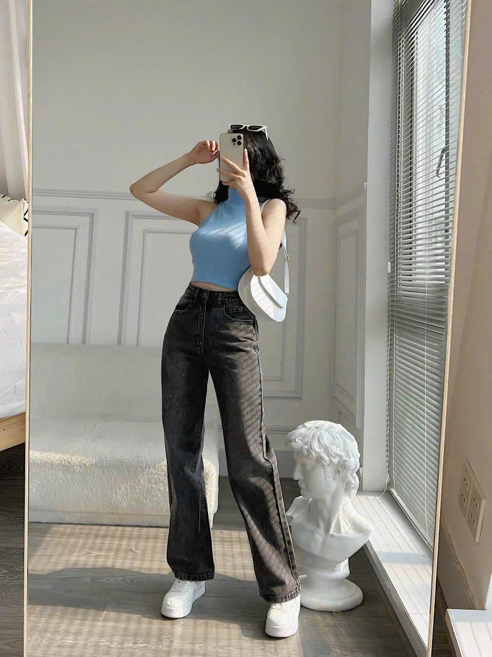 Quần Jean Ống Suông Zara 3 Màu