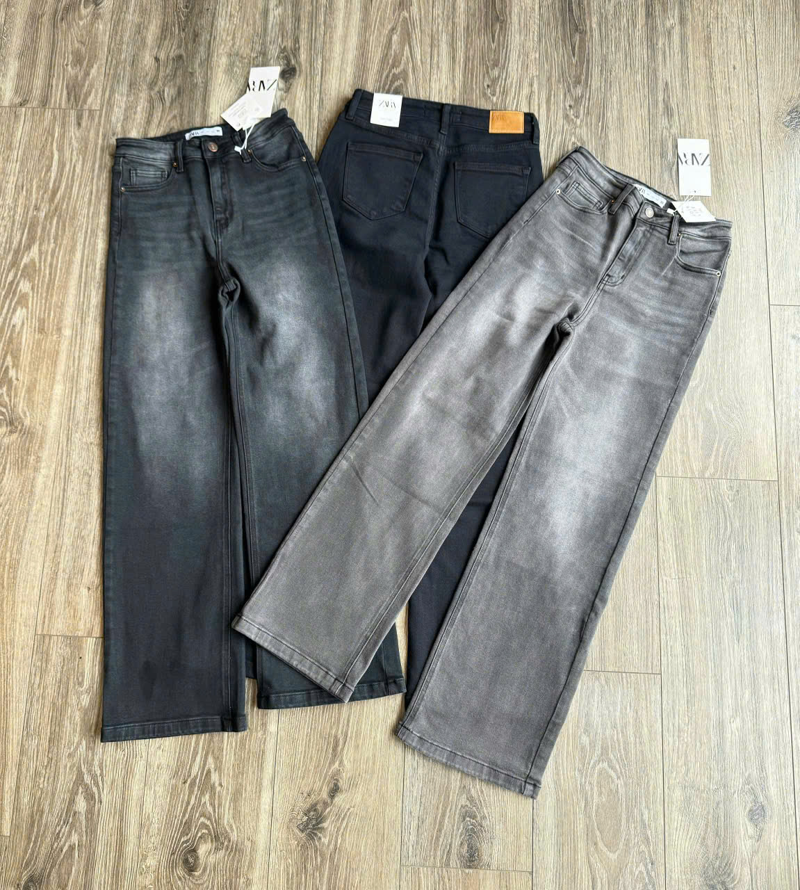 Quần Jean Ống Suông Zara 3 Màu