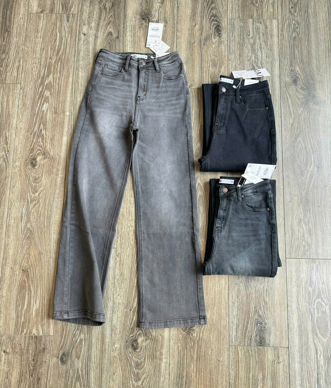 Quần Jean Ống Suông Zara 3 Màu