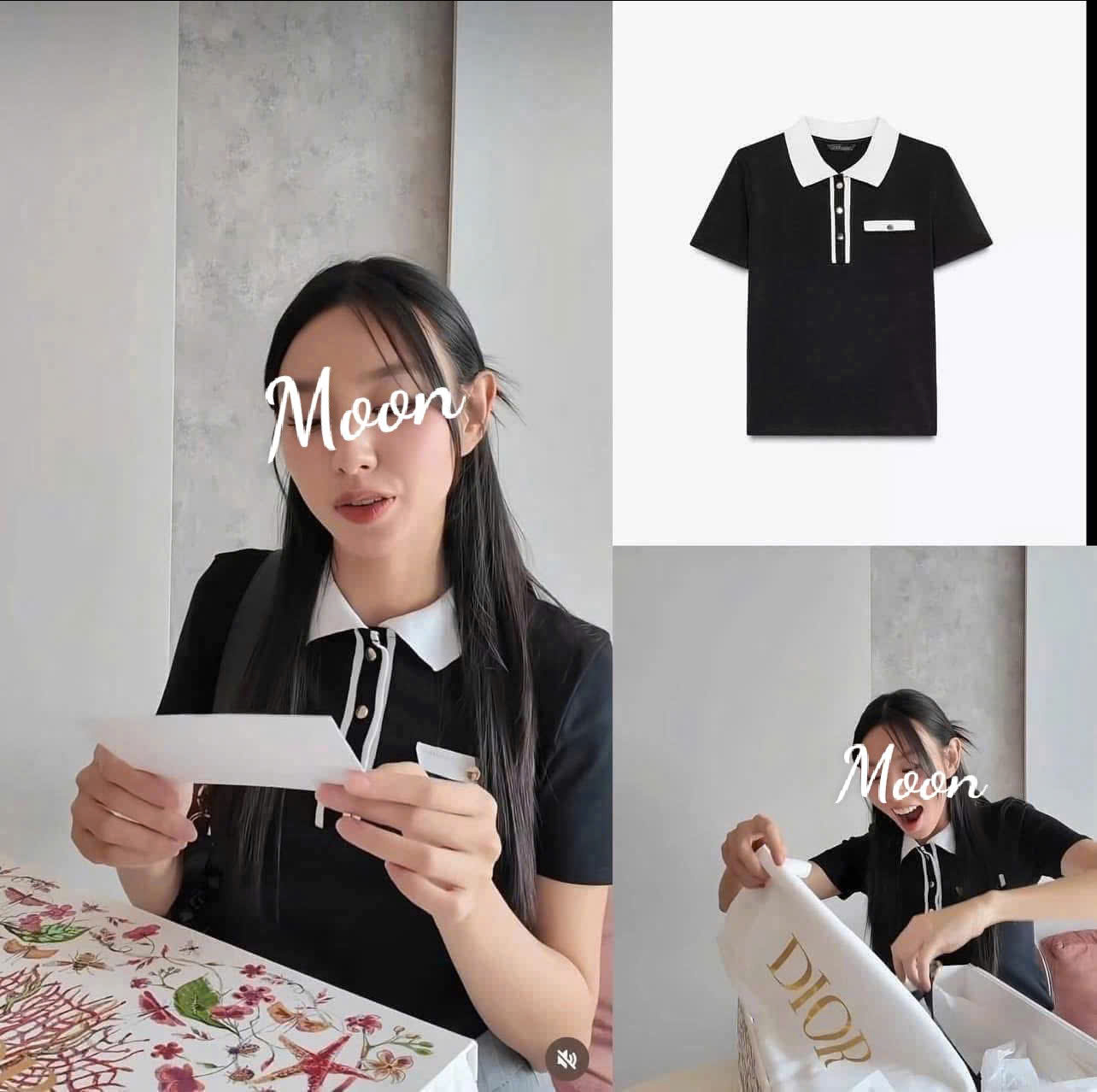 Áo Dệt Cổ Bẻ Zara