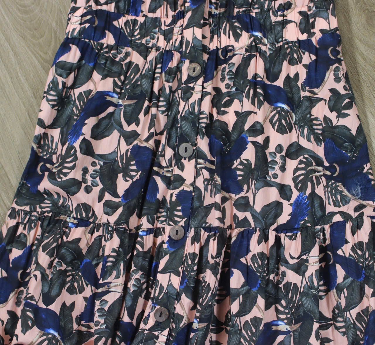 Đầm Sát Nách Mango Bo Chun