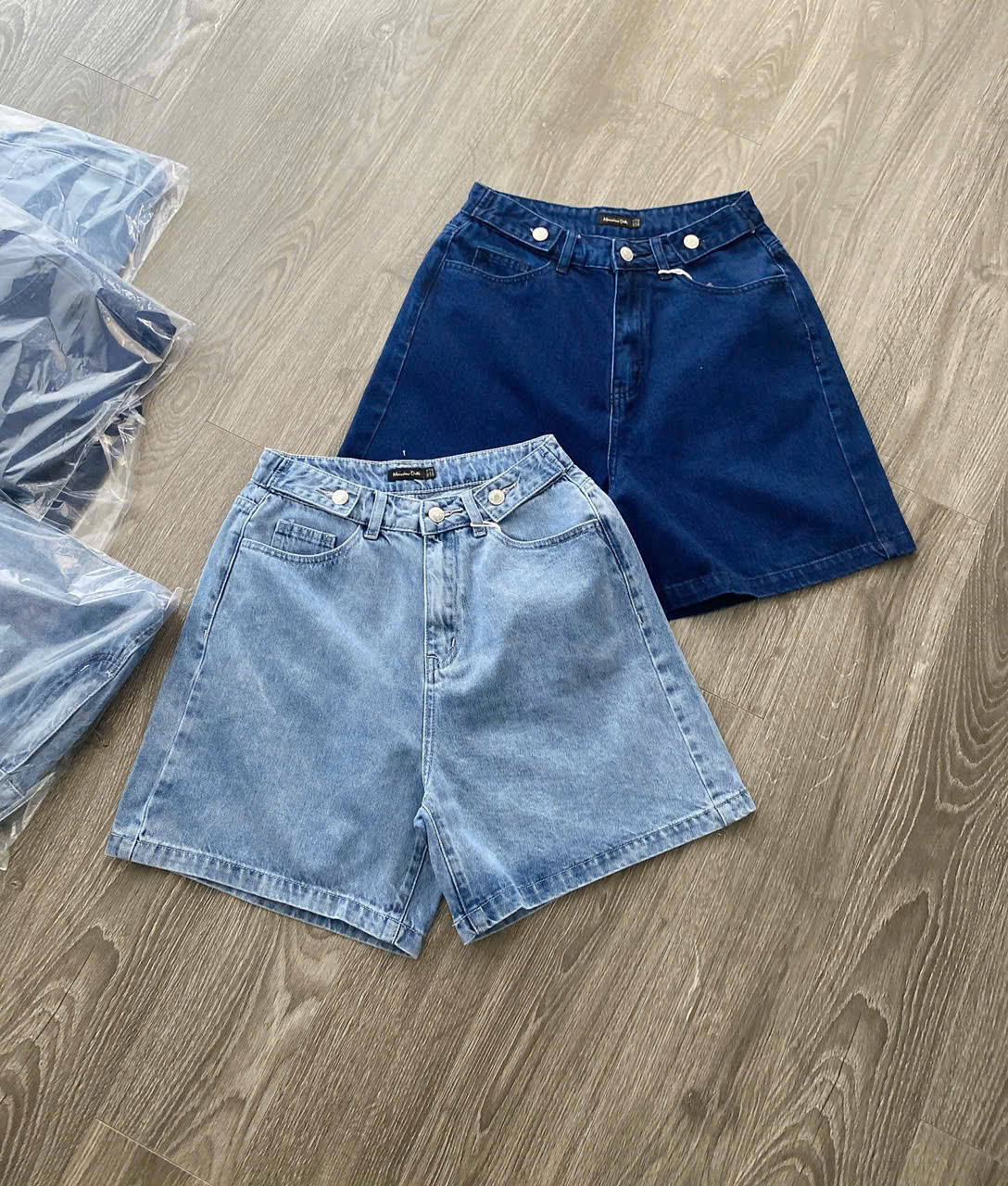 Quần Short Jean  Massimo Dutti