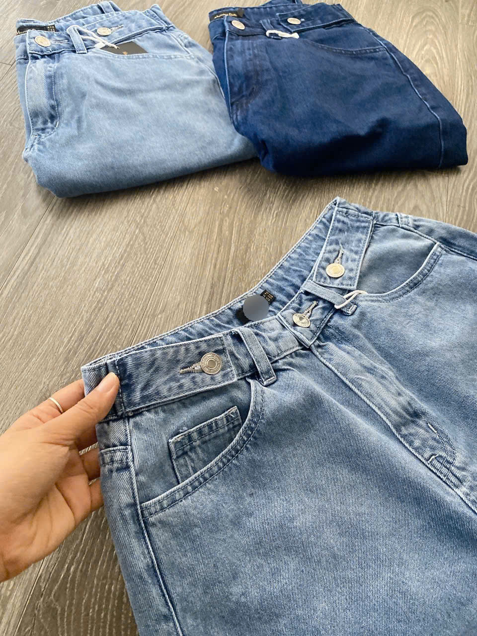 Quần Short Jean  Massimo Dutti