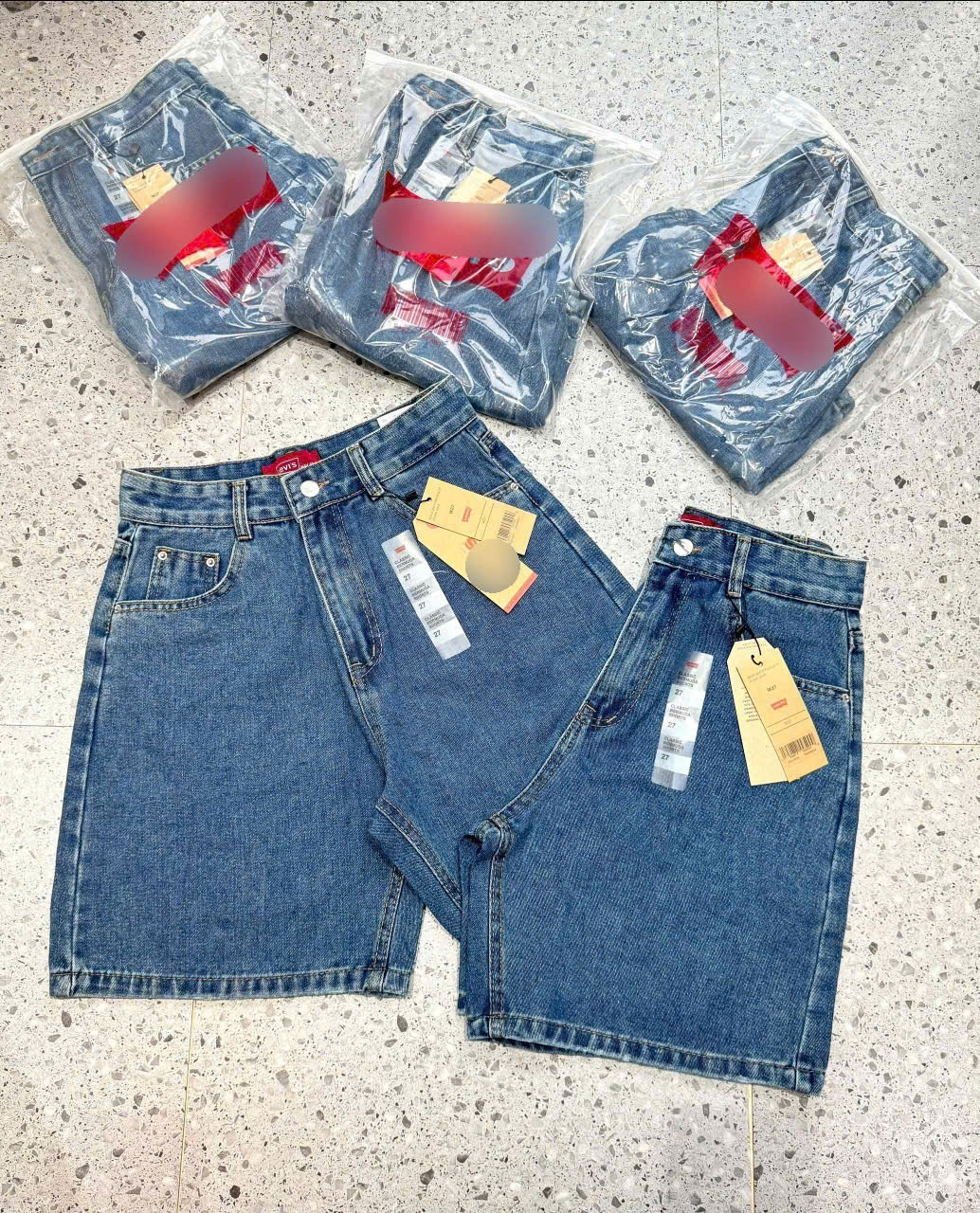Quần Short Jean Levis