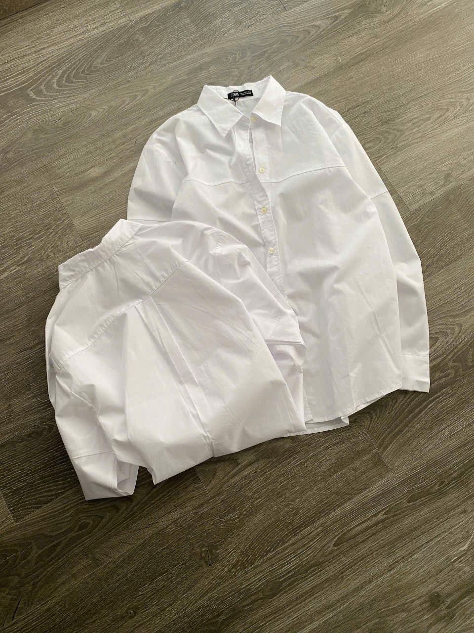 Áo Sơ Mi Trắng Zara