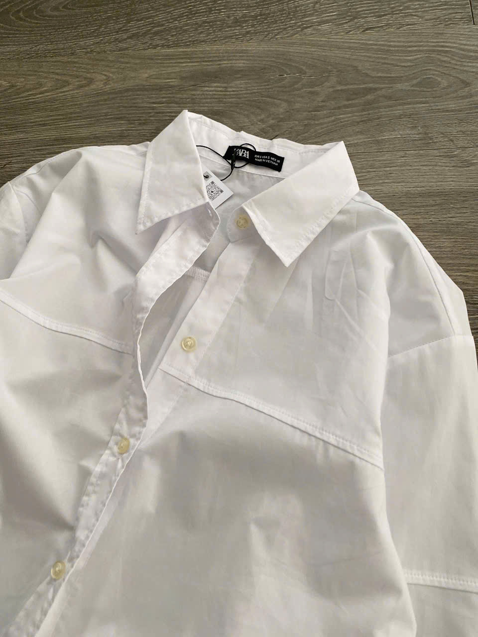Áo Sơ Mi Trắng Zara
