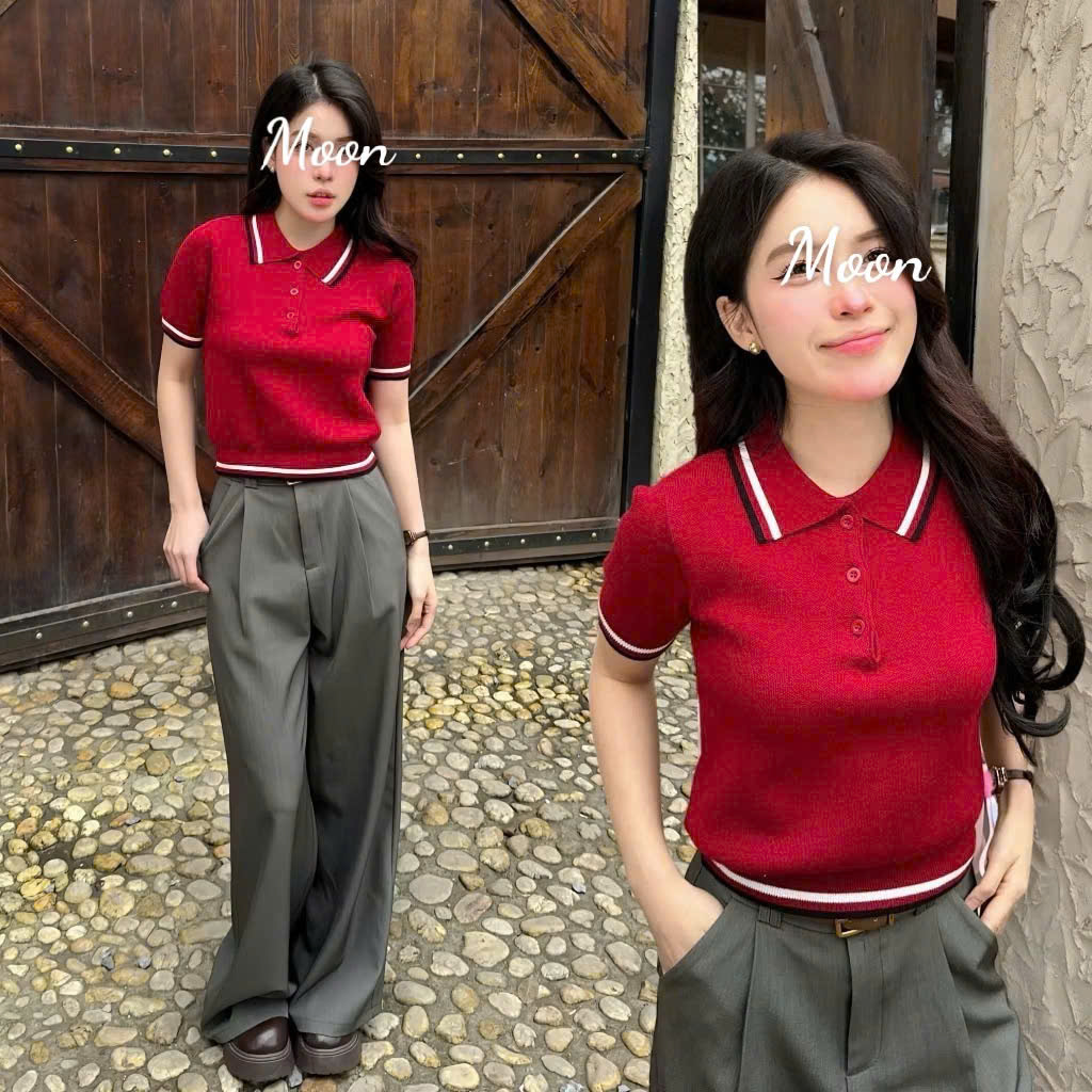 Áo Len Bo Viền Cổ Đức