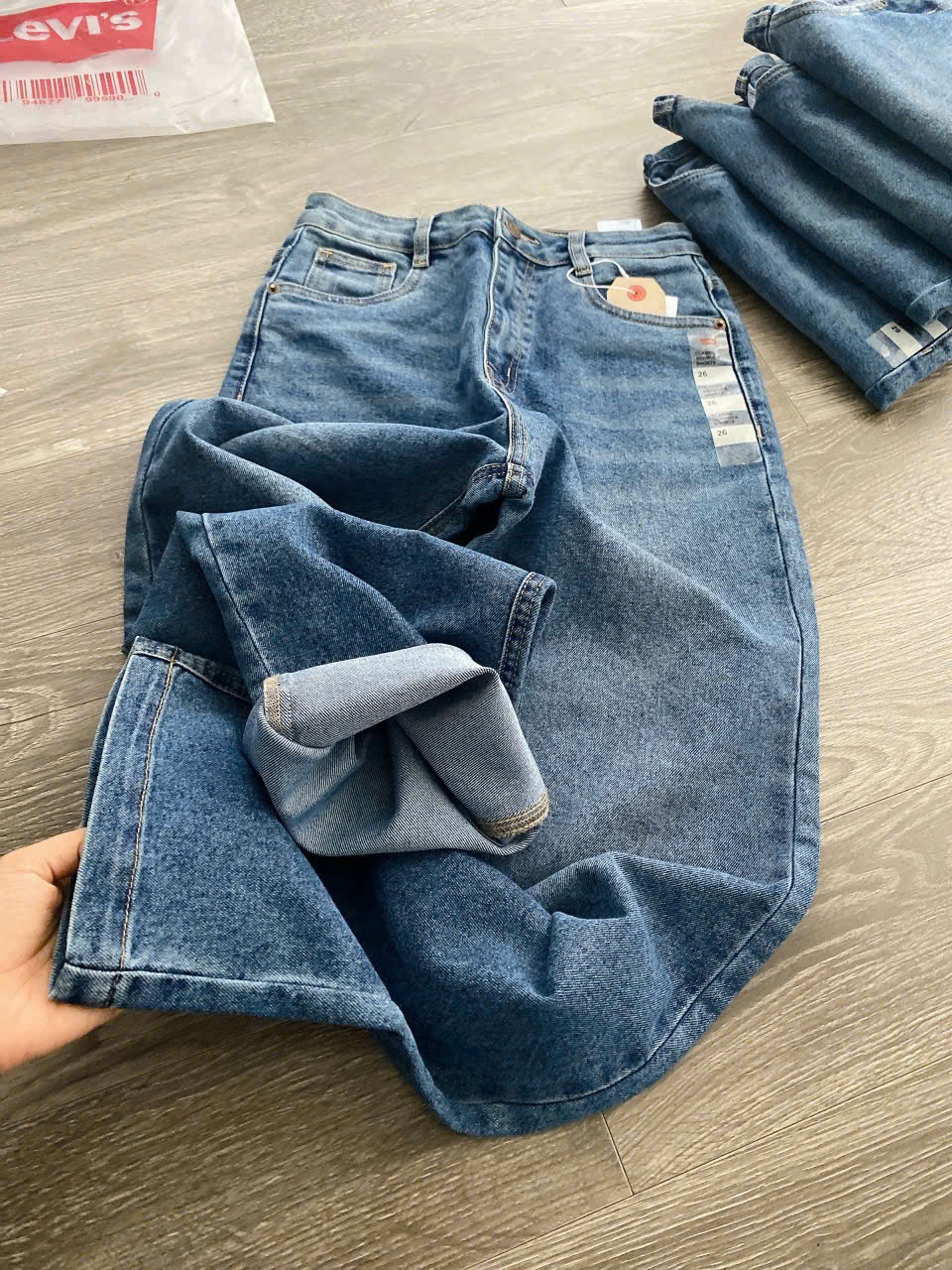 Quần Jean Xanh Jean Levis