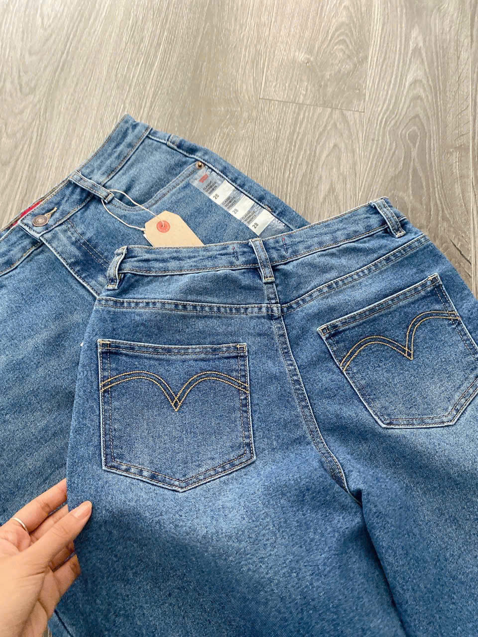 Quần Jean Xanh Jean Levis
