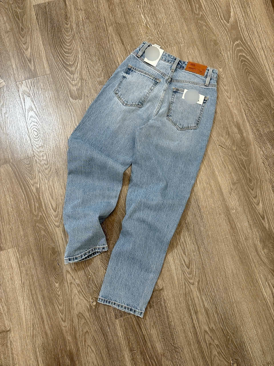 Quần Jean Baggy Xanh Nhạt  Zara
