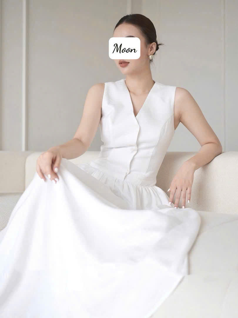 Đầm Sát Nách 2 Màu Zane