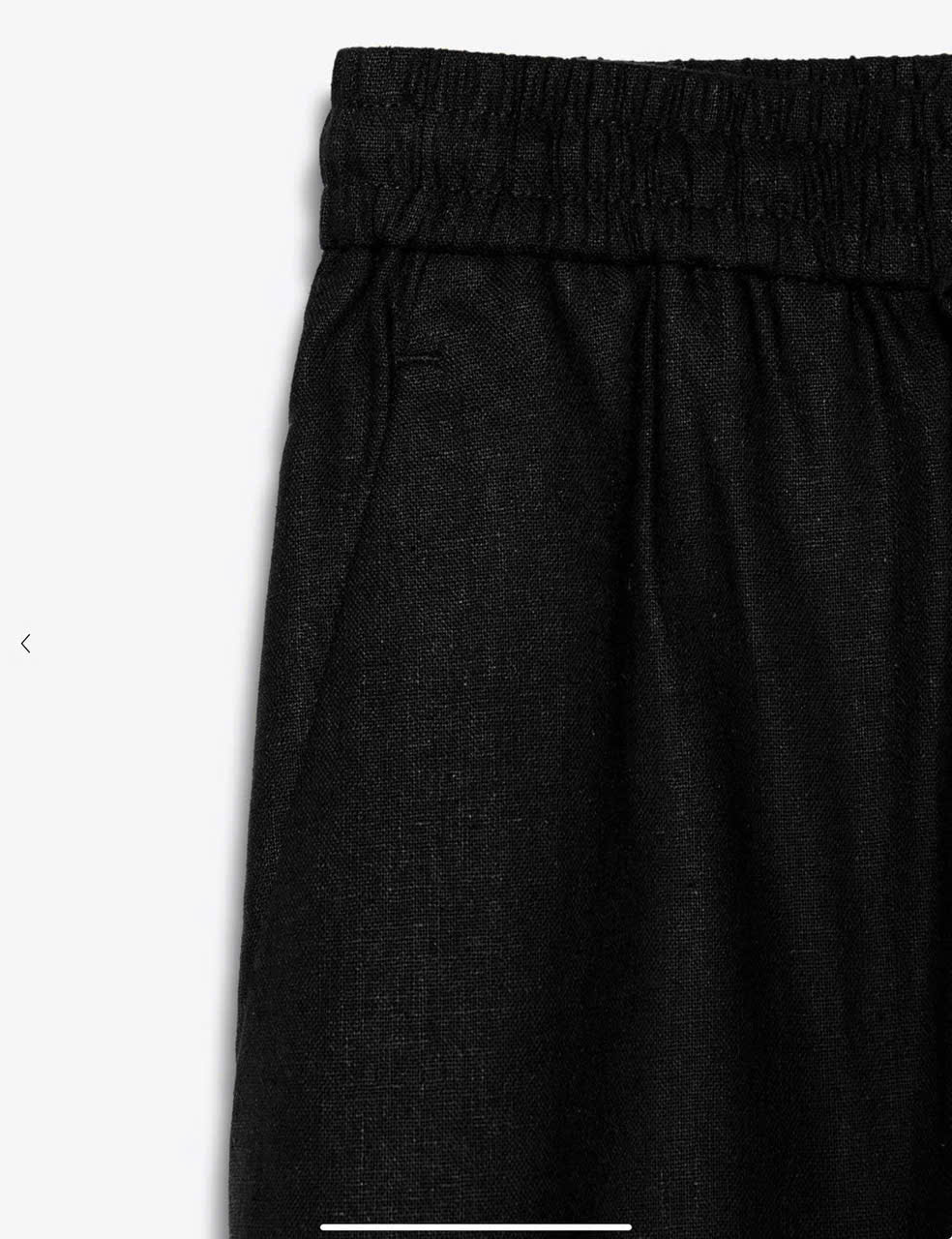 Quần Ống Suông Linen Zara
